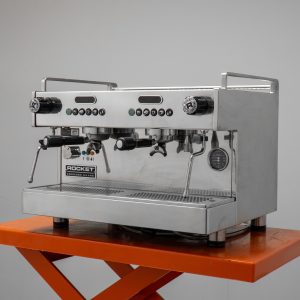 Rocket 2 Group Boxer coffee machine front view — Espresso Works Australia
