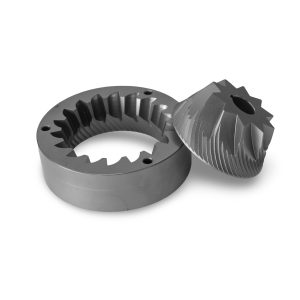 Mazzer Robur 3 PHASE 83mm Original 187C Conical Grinder Burrs - front view — Espresso Works Australia