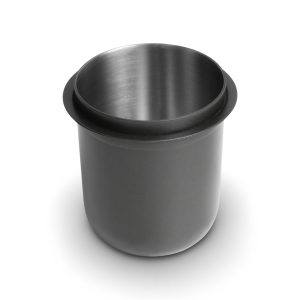 Pesado Dosing Cup- Charcoal front view — Espresso Works Australia