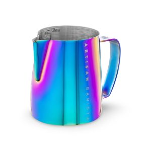 Artisan Barista Rainbow Jug 350ml front view — Espresso Works Australia
