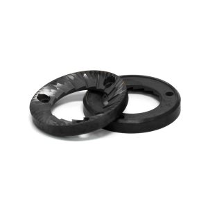 BNZ MD64 Flat Grinding Burrs front view — Espresso Works Australia