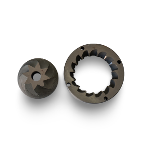 BNZ MD74 or La Cimbali Conik 68mm Conical Burrs from the front view — Espresso Works Australia