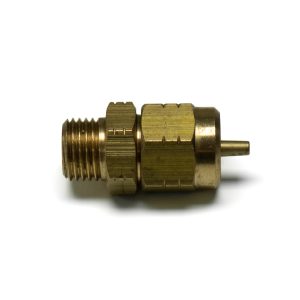 Brass Anti-suction Valve front view — Espresso Works Australia