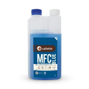 Cafetto MFC Blue Milk Frother Cleaner front view — Espresso Works Australia