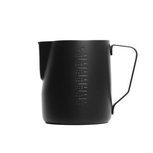 Coffee Accessories 1000ml Black milk Jug front view — Espresso Works Australia