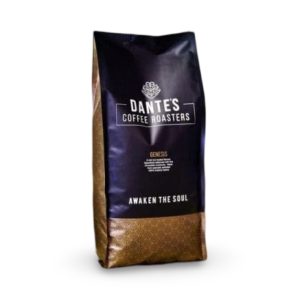 250g Coffee Dante's Genesis front view — Espresso Works Australia