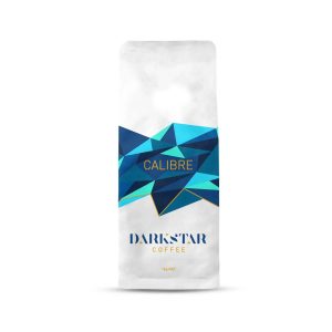 KG Coffee Darkstar Calibre 1KG coffee beans from the front view — Espresso Works Australia