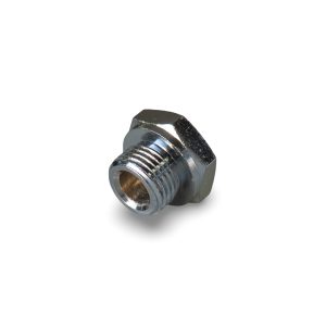 E61 Group Mushroom Top Hex Nut front view — Espresso Works Australia