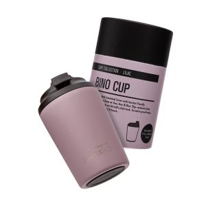 Fressko 8oz Bino Lilac Purple Cup front view — Espresso Works Australia