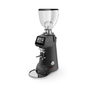 Fiorenzato F83 E Pro Sense Coffee Grinder - Black front view — Espresso Works Australia