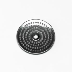 Flat Shower Screen 51.5mm diameter from the front view — Espresso Works Australia