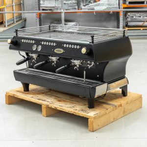 La Marzocco 3 Group FB80 Black Commercial Coffee Machine front view — Espresso Works Australia