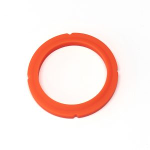 La Marzocco or Slayer 8.2mm Orange Silicone Group Seal front view — Espresso Works Australia