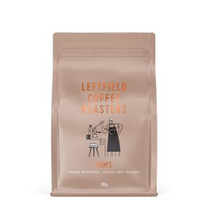 Leftfield Kam Coffee Beans front view — Espresso Works Australia
