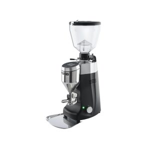 Mazzer Kony Electronic S Black Coffee Grinder front view — Espresso Works Australia