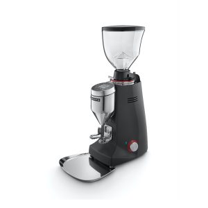 Mazzer Major VP Electronic Black Coffee Grinder front view — Espresso Works Australia