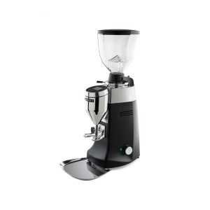 Mazzer Robur Electronic S Black Coffee Grinder front view — Espresso Works Australia
