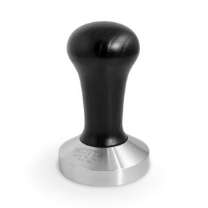 MOTTA 58mm Tamper - Black from the front view — Espresso Works Australia