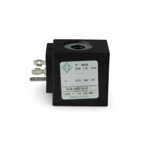 ODE 31A1AR15-V 3 Way Solenoid Coil Only front view — Espresso Works Australia