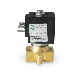 ODE NSF 2 Way Solenoid Valve front view — Espresso Works Australia