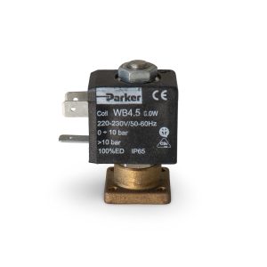 Parker 2way 230V Small Base 10 Bar 6W front view — Espresso Works Australia