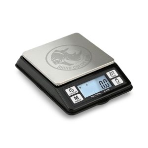 Rhino Coffee Gear Brewing Dosing Scale 1kg front view — Espresso Works Australia