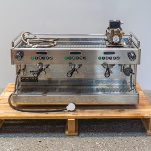 Rocket Boxer Commercial Coffee Machine front view — Espresso Works Australia
