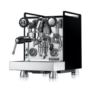 Rocket Mozzafiato EVO R Black Series front view — Espresso Works Australia