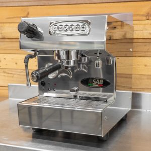 SAB Nobel Home Coffee Machine front view — Espresso Works Australia