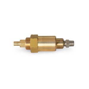 TORRE Expansion Valve with 1/8" M Fitting front view — Espresso Works Australia