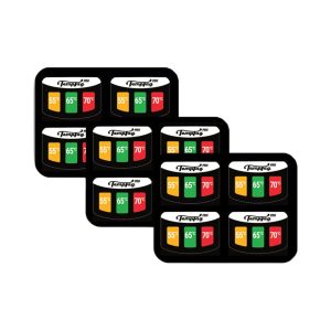 Temptag Pro Stick on Thermometer front view — Espresso Works Australia