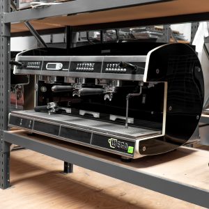 WEGA 3 Group Greenline coffee machine from the front view — Espresso Works Australia