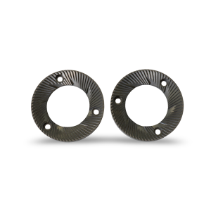 Wega Compak A8, E8 or K8 Silenzio 82.5mm Flat Grinder Burrs front view — Espresso Works Australia