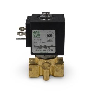 XLVI ODE 2way Hot Water Solenoid front view — Espresso Works Australia